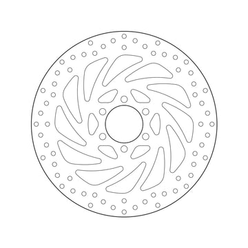 Ktm Rc 390 [BREMBO] - Disque de frein rigide rond Série Oro