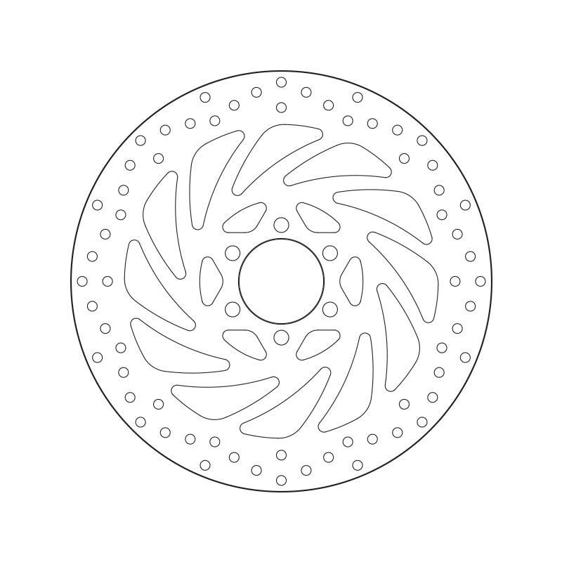 Ktm Duke 200 [BREMBO] - Series Oro round rigid brake disc