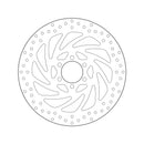 Ktm Duke 200 [BREMBO] - Series Oro round rigid brake disc