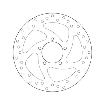 Ducati Desertx [BREMBO] - Series Oro round rigid brake disc - 0