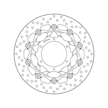 Honda Cb 900 Hornet [BREMBO] - Disque de frein flottant rond Série Oro - 0