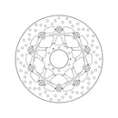 Honda Vfr 800 [BREMBO] - Series Oro round floating brake disc