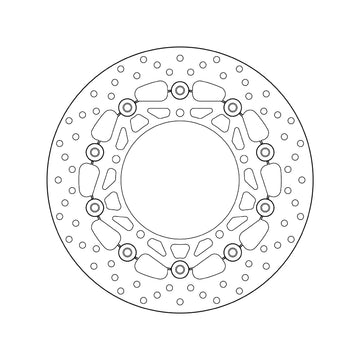 Yamaha Mt 07 [BREMBO] - Disque de frein flottant rond Série Oro