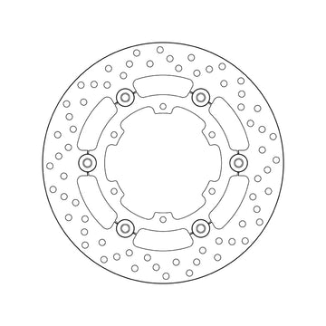 Ktm Adventure 1050 [BREMBO] - Serie Oro rund schwimmend Bremsscheibe
