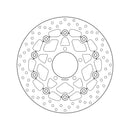 Kawasaki Er 6 F [BREMBO] - Serie Oro rund schwimmend Bremsscheibe