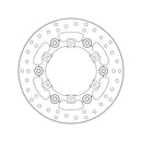Husqvarna Supermoto [BREMBO] - Disques de frein flottants ronds série Oro - par paires