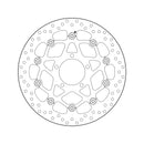 Kawasaki Zx-10Rr [BREMBO] - Disque de frein flottant rond Série Oro