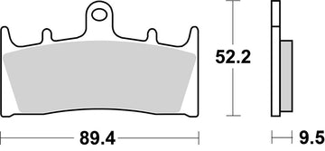 Suzuki Gsx 1300 Hayabusa [BREMBO] - Competition Carbon Keramik Bremsbeläge - 07SU19RC