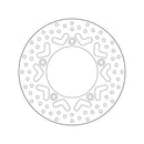 Kymco Ak 550 Premium [BREMBO] - Series Oro rigid brake disc - 68B40794