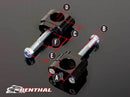 Husqvarna 701 Supermoto [RENTHAL] - 36Tech handlebar mounts Ø36mm Fatbar®36 KTM/Husqvarna
