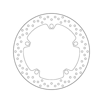 Bmw F 750 Gs [BREMBO] - Series Oro round rigid brake disc - 0