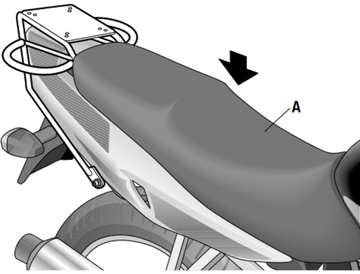 Suzuki Gs 500 [SHAD] - Kit de montage Top Master - Suzuki