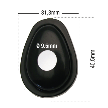 Ducati 848 Streetfighter [Bihr] - turn signal covers
