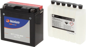Yamaha Xvs 1100 [TECNIUM] - Batterie sans entretien avec pack acide - BT14B-BS