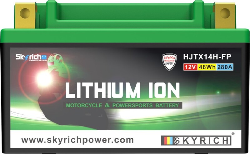 Aprilia Shiver 900 Abs [SKYRICH] - Batterie lithium-ion - HJTX14H-FP
