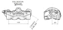 Ducati Panigale 1199 [BREMBO] - M50 Bremssattel vorne links Titan Ø30mm-2