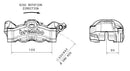 Honda Cb 1000 [BREMBO] - Etrier de frein Stylema avant gauche naturel-2