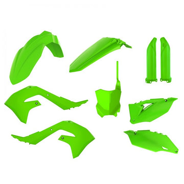 Kawasaki Kx 250 [POLISPORT] - Plastic Kit Lime Green Kawasaki KX450