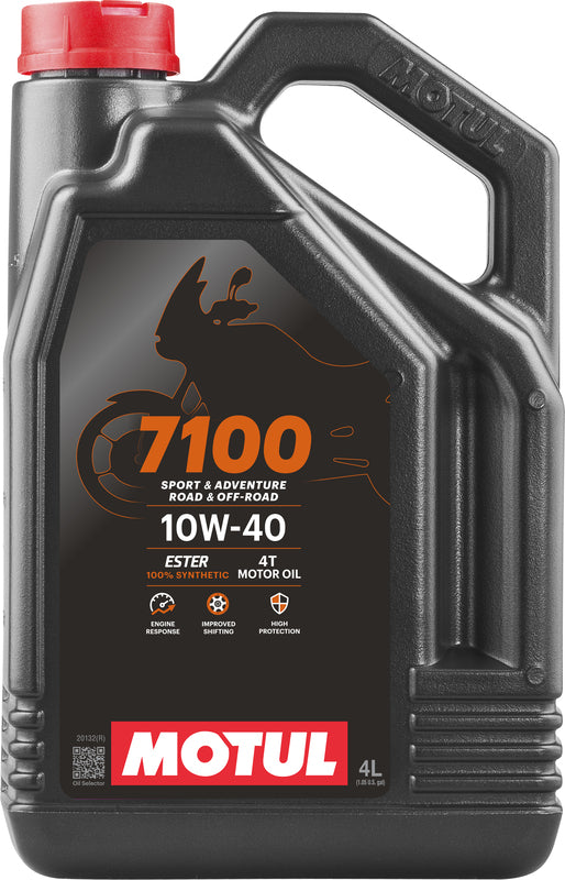 Huile de moteur 10W40 4L pour les motos à 4 temps [MOTUL]