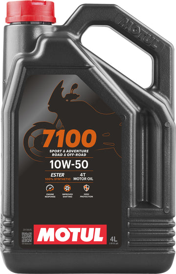Huile de moteur 10W50 4T 4L pour les motos [motul]