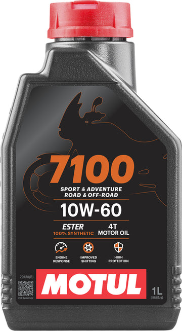 Huile de moteur 10W60 pour les motos à 4 coups 1L [motul]