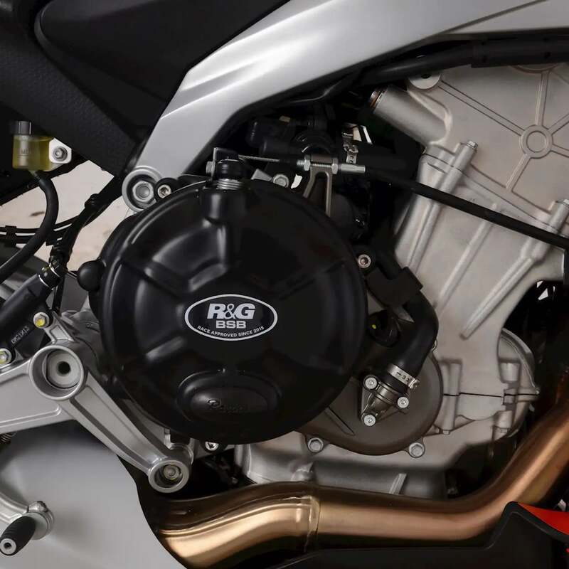 Aprilia RS 660 FACTORY [2025] - Race Series Rechte Kurbelgehäuseabdeckung (Kupplung) – Schwarz