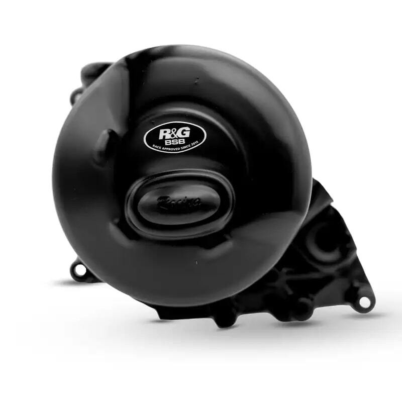 Ducati STREETFIGHTER V4 SP [2022] - Race Series Right Crankcase Cover Protector - Black Ducati Streetfighter V4 S