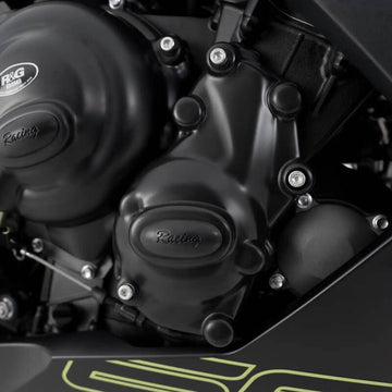 Triumph TIGER SPORT 660 [2022-2025] - Protecteur de couvercle de carter droit Race Series (Allumage) - Noir Triumph Trident 660