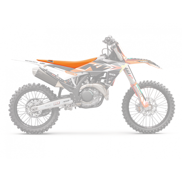 Ktm Sx 250 [BLACKBIRD] - Replica Trophy 2022 Seat Cover - KTM SX/SX-F