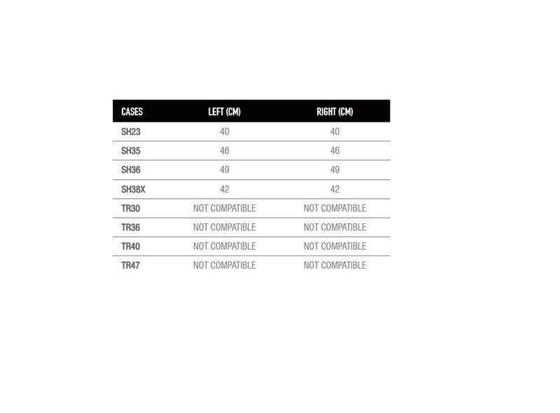 Suzuki Gsx S1000Gx [SHAD] - 3P Befestigungssystem (seitlich) - SUZUKI GSX-S1000GT