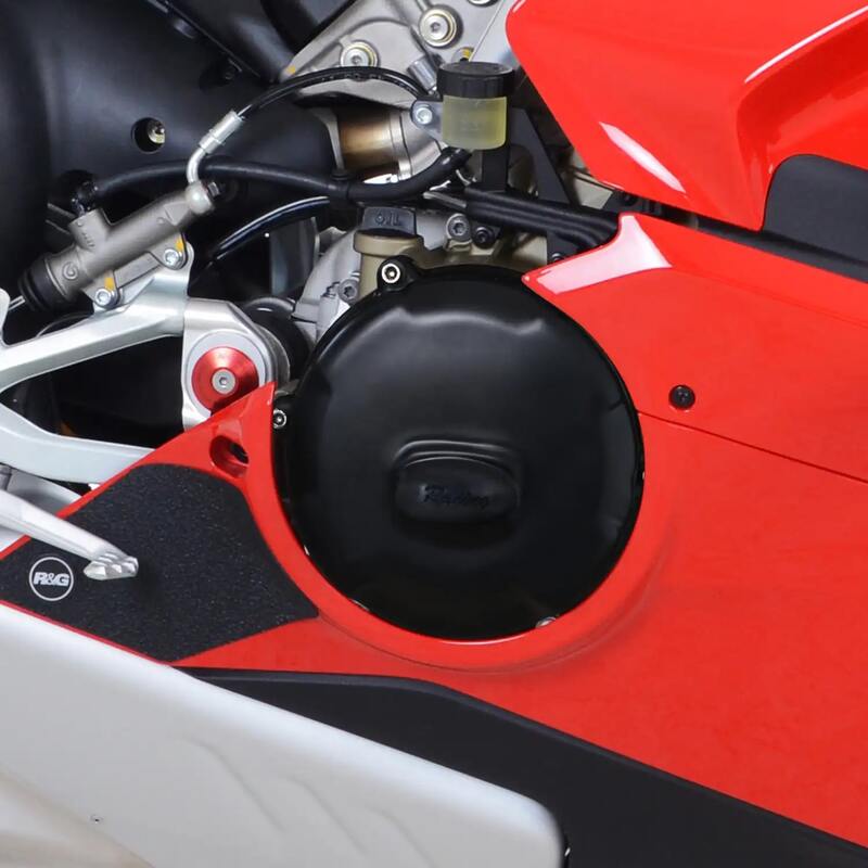 Ducati PANIGALE V4 25 ANNIVERSARIO 916 [2019] - Protection couvercle carter moteur (2 pièces)