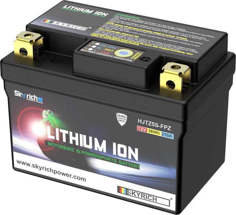 Honda Msx 125 [SKYRICH] - Batterie Lithium-Ionen HJTZ5S-FPZ