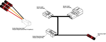 Ducati Desertx DX900 [Denali] - brake light cable adapter - 0