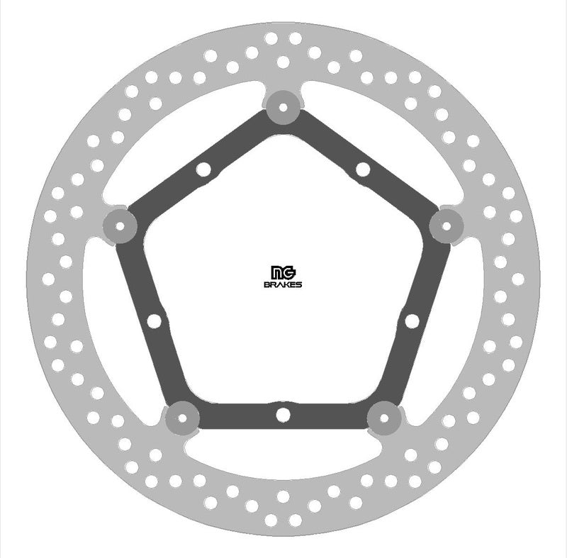 Aprilia Tuareg 660 [NG BRAKE DISC] - round floating brake disc