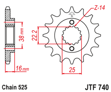 Ducati Desertx DX900 [Jt Sprockets] - noisy -low front steel pinion - 0
