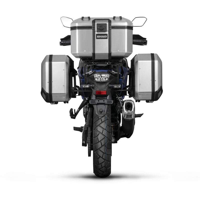 Suzuki V-Strom 800 [SHAD] - Kit de montage système 4P (côté)