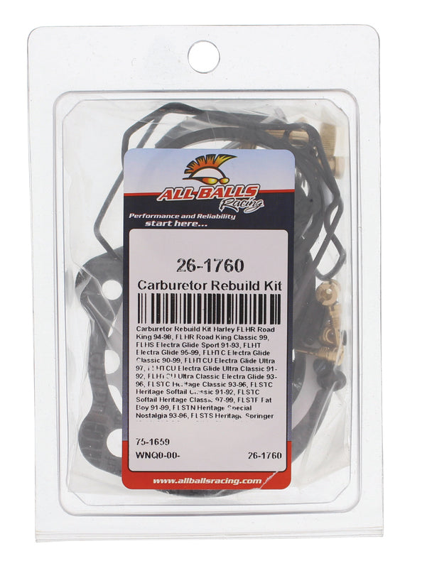Harley Davidson Flstf [TOUTES LES BALLES] - Kit de réparation de carburateur