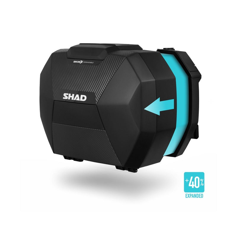 Kymco Ak 550 [SHAD] - SH38X Carbon Expandable Side Case Set