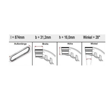 Kymco Ak 550 Premium [BANDO] - Premium drive belt variomatic