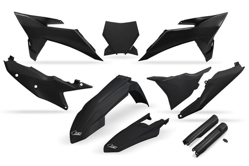 Ktm Sx-F 250 [UFO] - Standard Kunstoff-Kit ohne Gabelschützer - Schwarz