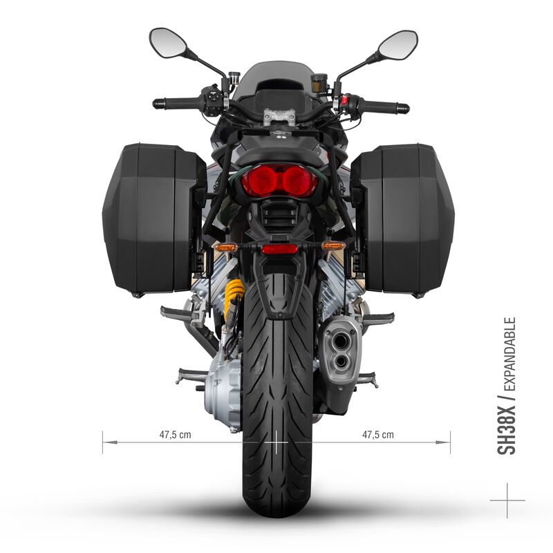 Moto Guzzi V 100 Mandello 1000 [SHAD] - Système de fixation 3P