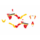 Yamaha Ténéré 700 [BLACKBIRD] - Rally Ride Grafik-Kit – Rot