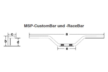 Triumph Thunderbird 1600 [FEHLING] - Custom-Bar High 850 mm Chrome