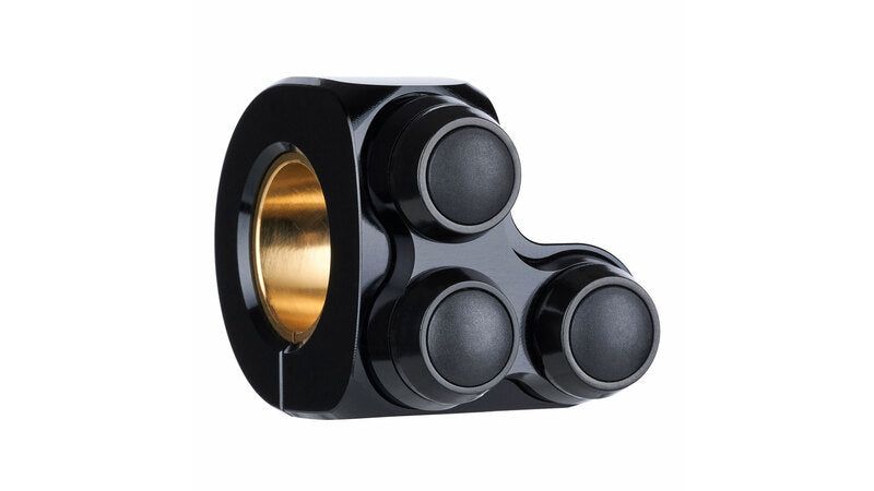 mo.switch basic 3-Taster Armatur Schwarz für Motorräder [MOTOGADGET]