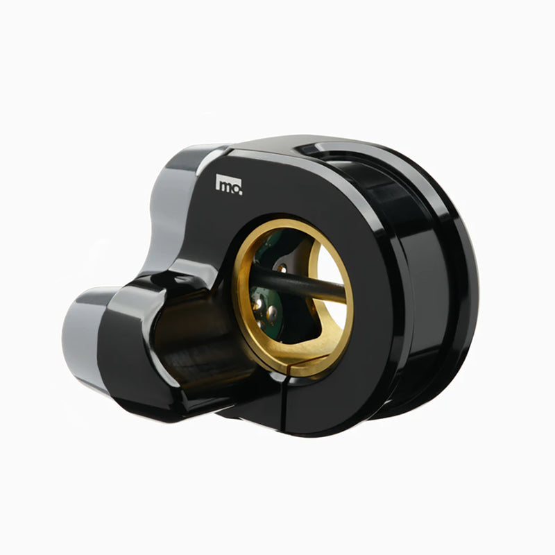 LED Tasterarmatur mo.switch basic, 3 Taster, Silber, Links [MOTOGADGET]