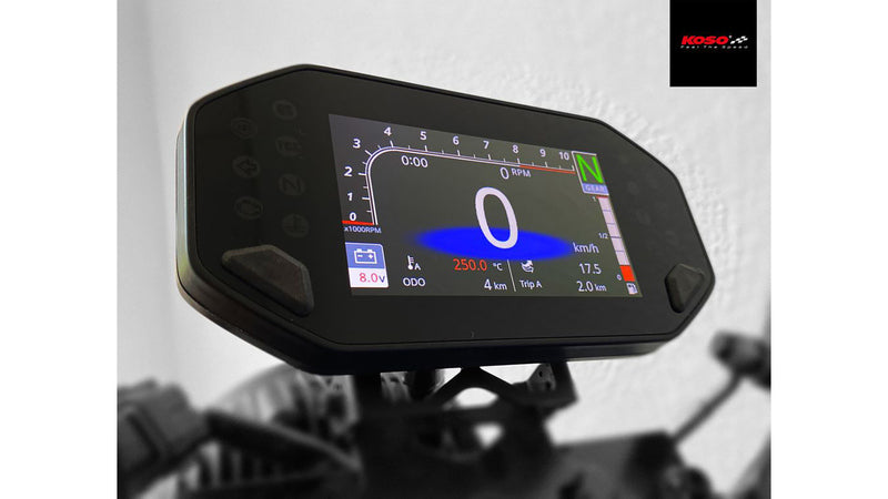 Yamaha Xsr 900 [KOSO] - Digital multifunction cockpit RX-4 for MT-07/09, XSR 700/900