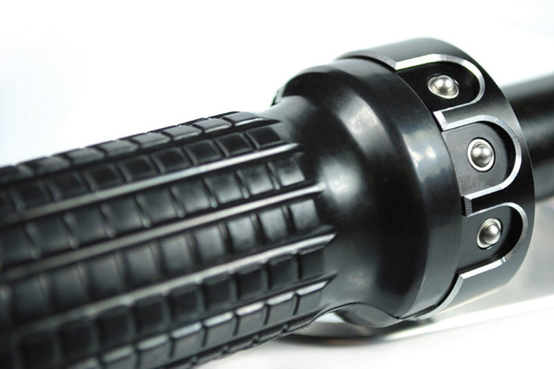 Motorrad Tasterarmatur mo.Switch Mini, 1 Zoll Schwarz/Silber [MOTOGADGET]
