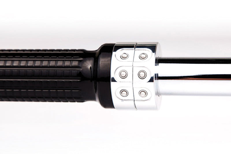 Motorcycle handlebar dipper Mo.Switch Mini, 1 inch silver [MotoGadget]