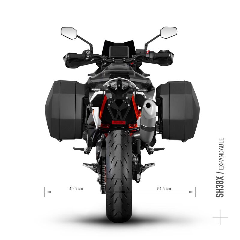 Ktm Adventure 790 [SHAD] - Système de fixation 3P (côté)