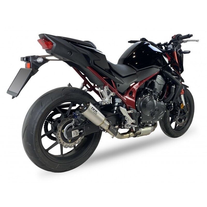 Honda Cb 750 Boldor [IXIL] - RC Endtopf Edelstahl / Endkappe Carbon